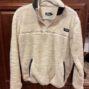 ZYIA super soft 1/2 zip in cream